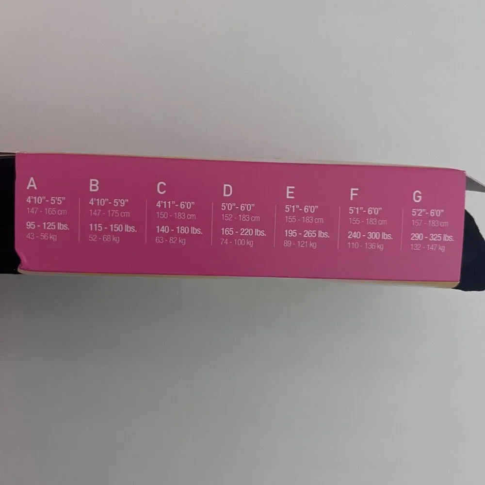 Star Power by Spanx Center Stage Patterned Shaping Tights Black Size E